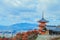 Kiyomizu-dera temple is aÂ zenÂ buddhist templeÂ in autum season and one of the most popular buildings inÂ Kyoto Japan